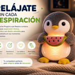 Peluche Pingüino que Respira | Ayuda a Dormir Mejor