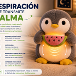 Peluche Pingüino que Respira | Ayuda a Dormir Mejor