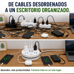 Multitoma Eléctrica con USB | Más Enchufes, Más Control