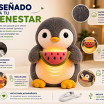 Peluche Pingüino que Respira | Ayuda a Dormir Mejor