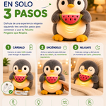 Peluche Pingüino que Respira | Ayuda a Dormir Mejor