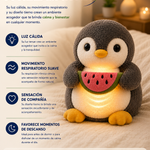 Peluche Pingüino que Respira | Ayuda a Dormir Mejor