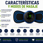 Mini Masajeador Portátil | 10 Modos para Todo el Cuerpo