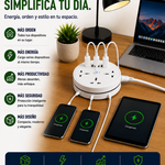 Multitoma Eléctrica con USB | Más Enchufes, Más Control