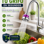 Grifo Universal 360° | Ahorra Agua, Sin Salpicaduras