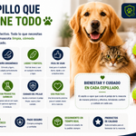 Cepillo a Vapor para Mascotas | Sin Nudos, Sin Estrés