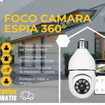 CÁMARA BOMBILLO ROBÓTICA 360°