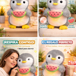 PELUCHE QUE RESPIRA PINGUINO