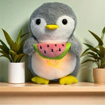PELUCHE QUE RESPIRA PINGUINO